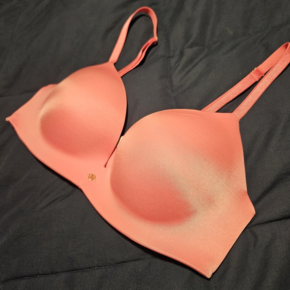 Victoria's Secret Vibrant Coral Bra